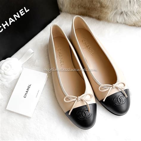 chanel ballerina flats price.